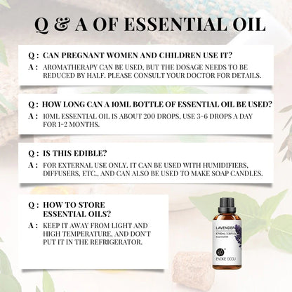 100ML Essential Oils 100% Premium Quality Pure Nature