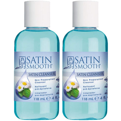 Pre Wax Cleanser - Antiseptic Skin Prep for Pre Wax Hair Removal, Deep Cleansing & Irritation-Free Waxing, Afterwax Care, 4 Oz, 2-Pack